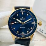 Swiss Copy Blancpain Bathyscaphe 5000 Yellow Gold Watch 43mm